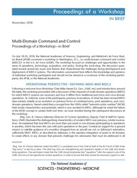 Multi-Domain Command and Control: Proceedings of a Workshop–in Brief