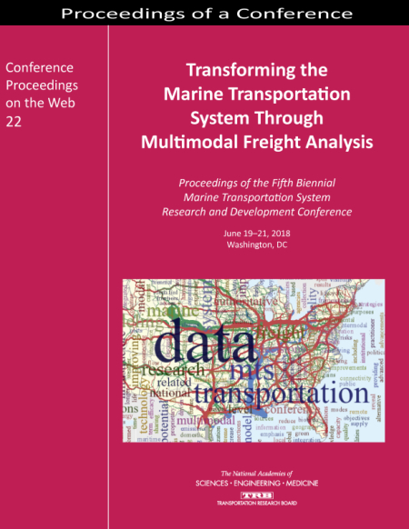 Cover: Conference Proceedings on the Web 22: Transforming the Marine Transportation System Through Multimodal Freight Analytics