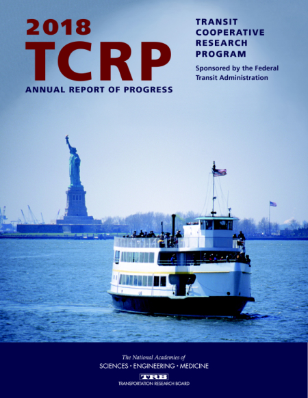Cover: TCRP Annual Report of Progress 2018