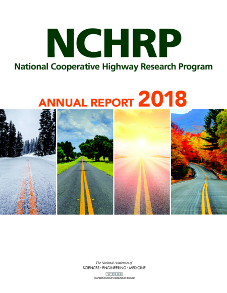 Cover: NCHRP 2018 Annual Report