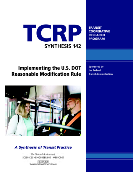 Implementing the U.S. DOT Reasonable Modification Rule