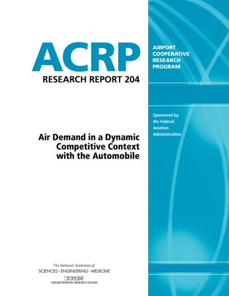 Air Demand in a Dynamic Competitive Context with the Automobile