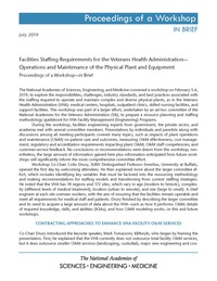 Facilities Staffing Requirements for the Veterans Health Administration–Operations and Maintenance of the Physical Plant and Equipment: Proceedings of a Workshop–in Brief