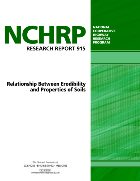 Cover: Relationship Between Erodibility and Properties of Soils