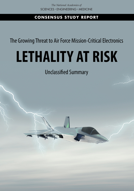 Cover: The Growing Threat to Air Force Mission-Critical Electronics: Lethality at Risk: Unclassified Summary