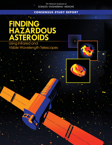 Finding Hazardous Asteroids Using Infrared and Visible Wavelength Telescopes