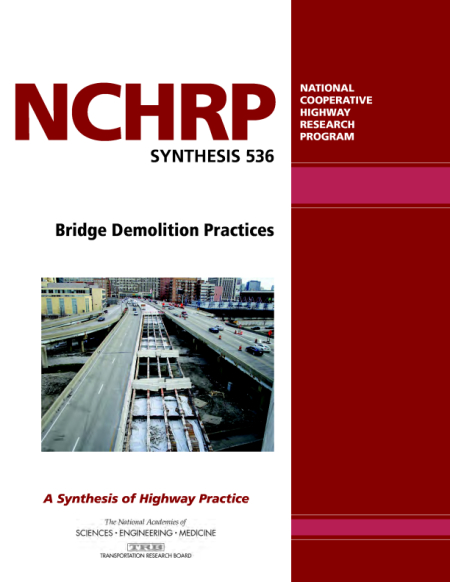 Cover: Bridge Demolition Practices