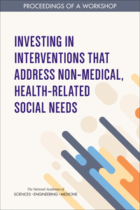 Investing in Interventions That Address Non-Medical, Health-Related Social Needs: Proceedings of a Workshop