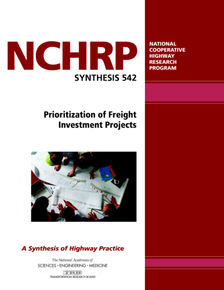 Cover: Prioritization of Freight Investment Projects