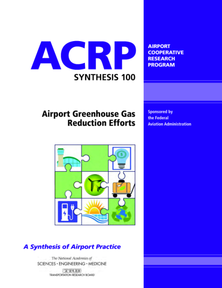 Cover: Airport Greenhouse Gas Reduction Efforts