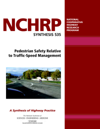 Cover Image: Pedestrian Safety Relative to Traffic-Speed Management