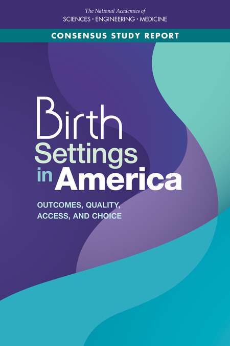 Cover: Birth Settings in America: Outcomes, Quality, Access, and Choice