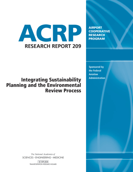 Cover: Integrating Sustainability Planning and the Environmental Review Process