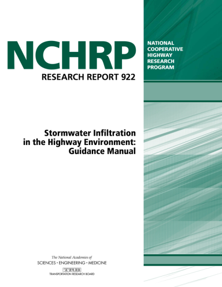 Cover: Stormwater Infiltration in the Highway Environment: Guidance Manual
