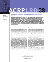 Cover Image: Legal Issues Related to Large-Scale Airport Construction Projects