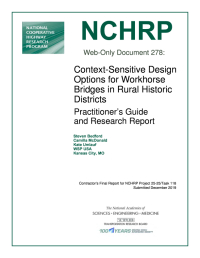 Context-Sensitive Design Options for Workhorse Bridges in Rural Historic Districts—Practitioner’s Guide and Research Report