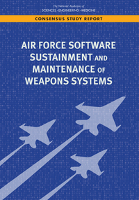 Cover Image:Air Force Software Sustainment and Maintenance of Weapons Systems