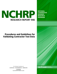 Procedures and Guidelines for Validating Contractor Test Data