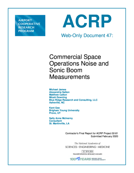 Commercial Space Operations Noise and Sonic Boom Measurements
