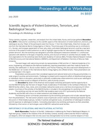 Scientific Aspects of Violent Extremism, Terrorism, and Radiological Security: Proceedings of a Workshop–in Brief