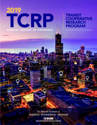 TCRP Annual Report of Progress 2019