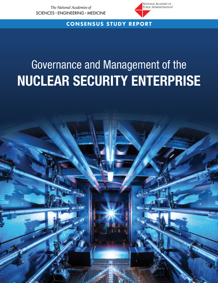 Cover: Governance and Management of the Nuclear Security Enterprise