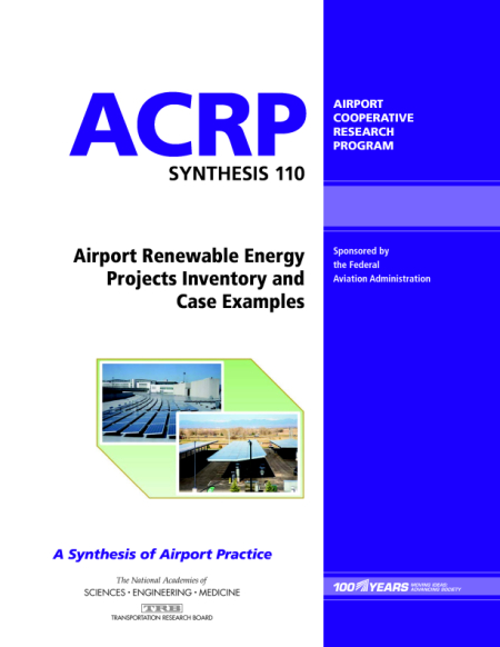 Cover: Airport Renewable Energy Projects Inventory and Case Examples
