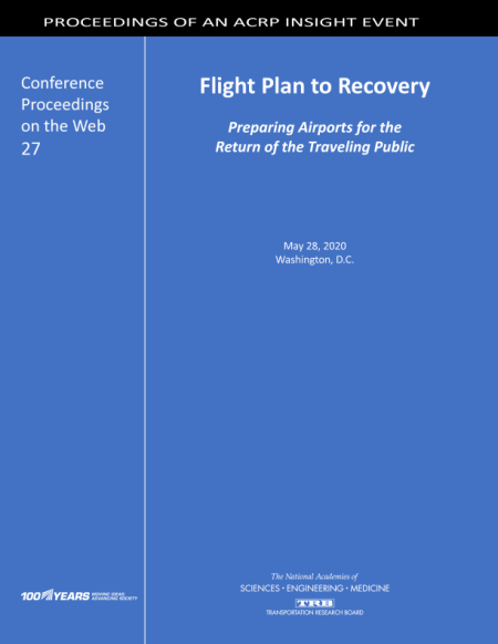 Cover: Flight Plan to Recovery: Preparing Airports for the Return of the Traveling Public