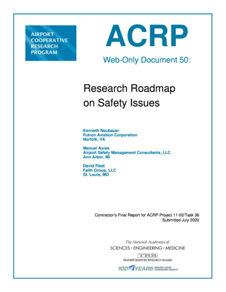 Cover: Research Roadmap on Safety Issues