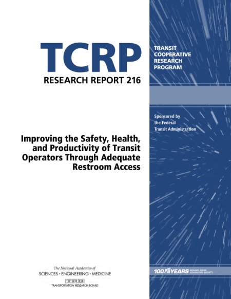 Improving the Safety, Health, and Productivity of Transit Operators Through Adequate Restroom Access