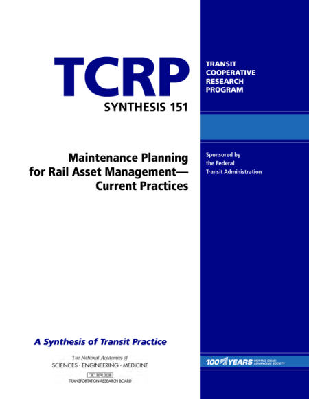 Maintenance Planning for Rail Asset Management—Current Practices