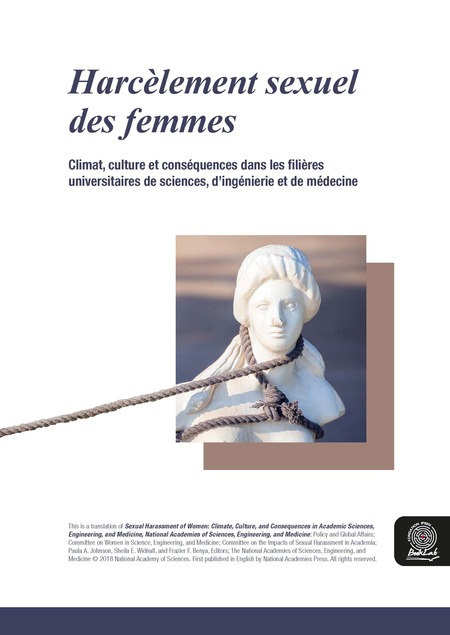 Cover: Harcèlement sexuel des femmes: Climat, culture et conséquences dans les filières universitaires de sciences, d'ingénierie et de médecine