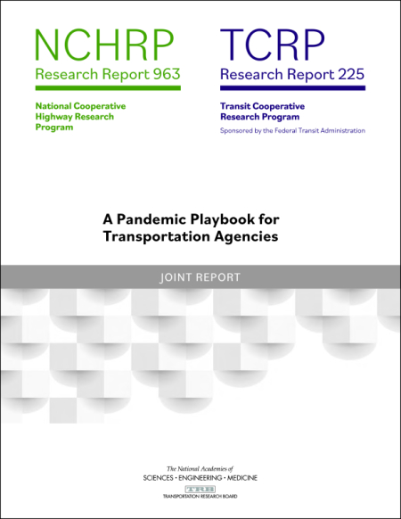 A Pandemic Playbook for Transportation Agencies
