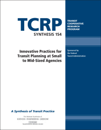 Cover Image:Innovative Practices for Transit Planning at Small to Mid-Sized Agencies