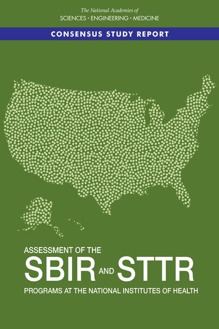 Cover: Assessment of the SBIR and STTR Programs at the National Institutes of Health