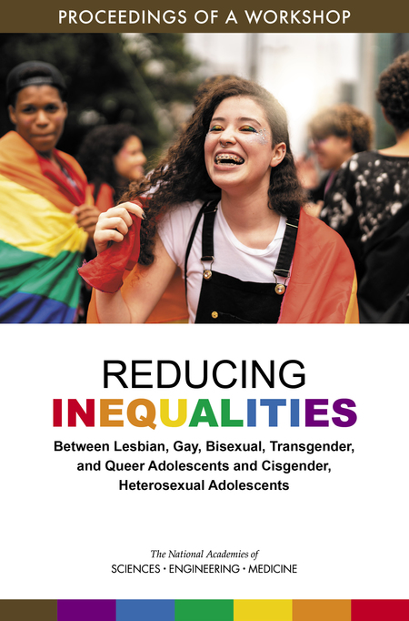 Cover:Reducing Inequalities Between Lesbian, Gay, Bisexual, Transgender, and Queer Adolescents and Cisgender, Heterosexual Adolescents: Proceedings of a Workshop