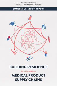 Cover Image:Building Resilience into the Nation's Medical Product Supply Chains