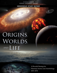 Cover Image:Origins, Worlds, and Life