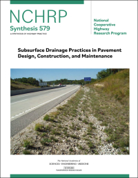 Cover Image: Subsurface Drainage Practices in Pavement Design, Construction, and Maintenance