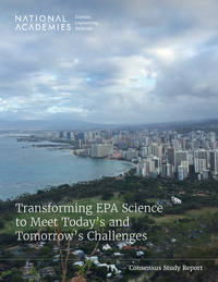 Cover Image:Transforming EPA Science to Meet Today's and Tomorrow's Challenges