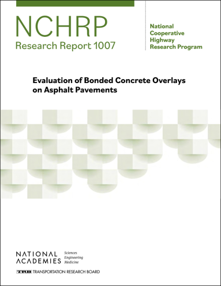 Evaluation of Bonded Concrete Overlays on Asphalt Pavements