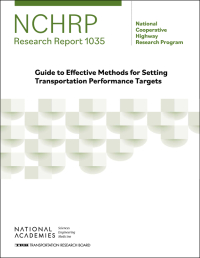 Guide to Effective Methods for Setting Transportation Performance Targets