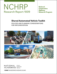 Shared Automated Vehicle Toolkit: Policies and Planning Considerations for Implementation