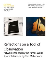 Reflections on a Tool of Observation: Artwork Inspired by the James Webb Space Telescope by Tim Makepeace