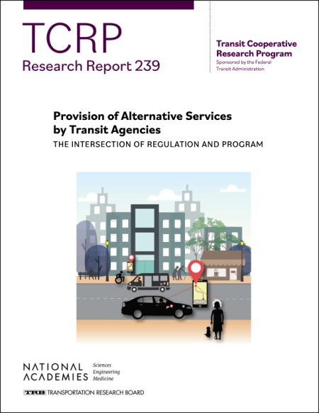 Provision of Alternative Services by Transit Agencies: The Intersection of Regulation and Program