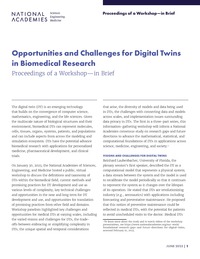 Cover Image: Opportunities and Challenges for Digital Twins in Biomedical Research