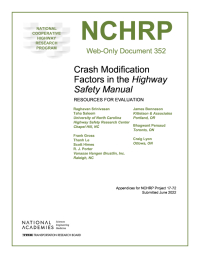 Crash Modification Factors in the Highway Safety Manual: Resources for Evaluation