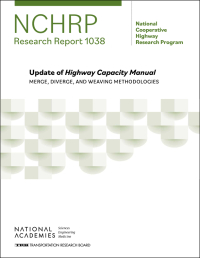 Update of Highway Capacity Manual: Merge, Diverge, and Weaving Methodologies