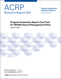 Program Evaluation Report Card Tool for Wildlife Hazard Management Plans: User Guide