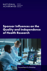 Cover Image:Sponsor Influences on the Quality and Independence of Health Research